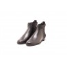 TOD'S - Leather ankle boot - Black