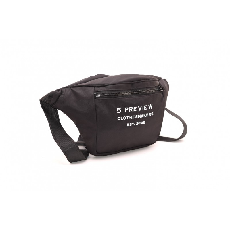 5 PREVIEW - Pouch with logo - Black