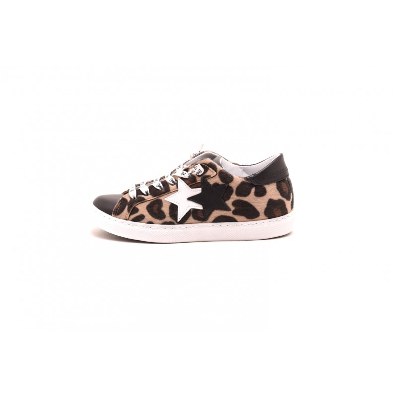 2 STAR - ANIMAL leather sneakers - ANIMAL