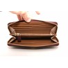 POLO RALPH LAUREN - CONTINENTAL leather wallet - Bordeaux/Brown