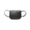 TOD'S - Leather Flat Shoulder Bag - Cappuccino/Black