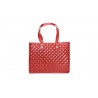 LOVE MOSCHINO - Shopping bag in quilted leather - Red