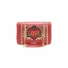 LOVE MOSCHINO - Ecoleather bag with HEART - Red