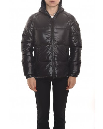 SAVE THE DUCK - Quilted jacket with hood - Black