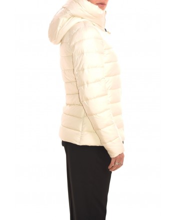 INVICTA - Quilted jacket without hood - Ecru/Ecru