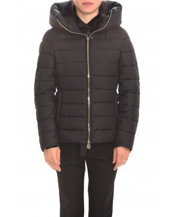 INVICTA - Quilted jacket without hood - Black/Black