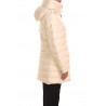 INVICTA - ISABEL long jacket with hood - Ecru