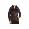 INVICTA - Woman jacket with Eco leather - Black/Black