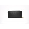 LOVE MOSCHINO - Leather wallet with studs - Black