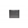 EMPORIO ARMANI - Snake print leather wallet - Black