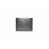 EMPORIO ARMANI - Snake print leather wallet - Black