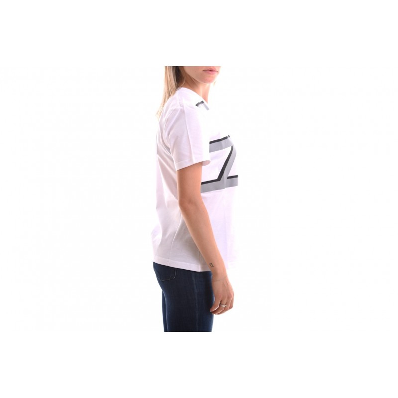 ALBERTA FERRETTI - T-Shirt con Monogramma - Bianco