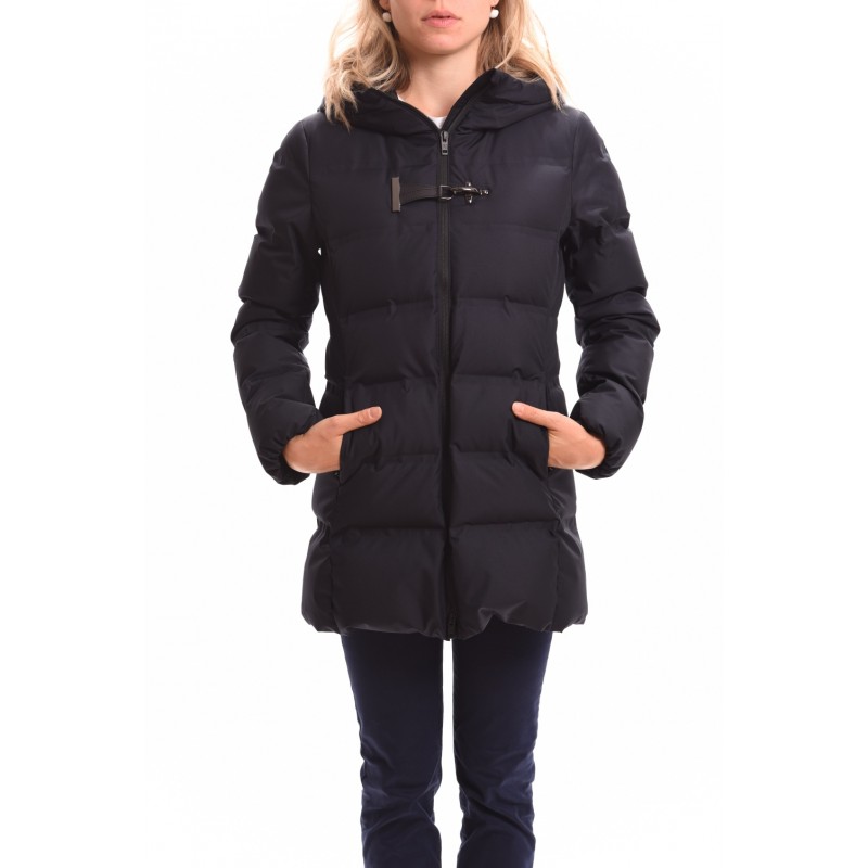 FAY - Down jacket with hood - Blue